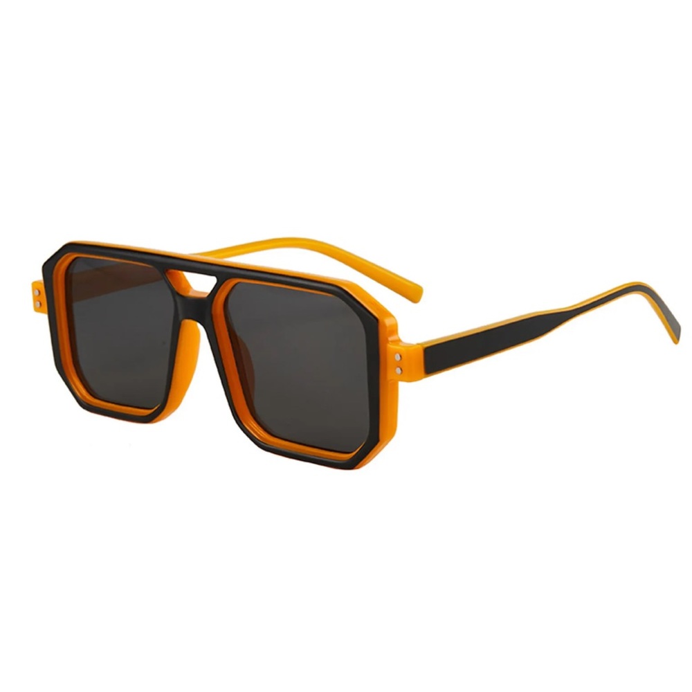 ‼️NEW Trendy Retro Square Aviator Sunglasses - Picture 5 of 7